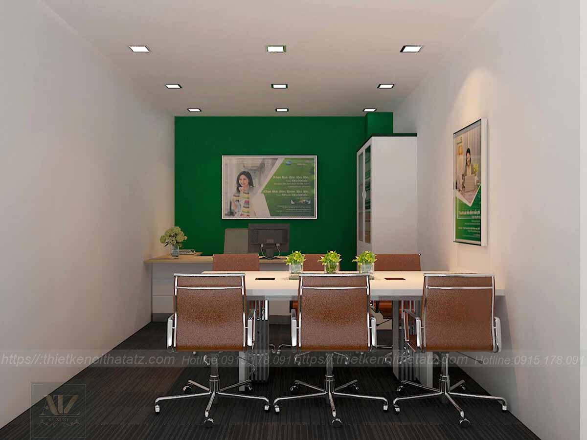Thiết kế nội thất văn phòng cao cấp cho Vietcombank Thiết kế nội thất văn phòng cao cấp cho Vietcombank