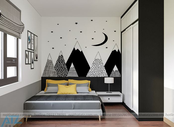 Mẫu nội thất chung cư 70m2 tại Mỹ Đình Pearl cho chị Minh