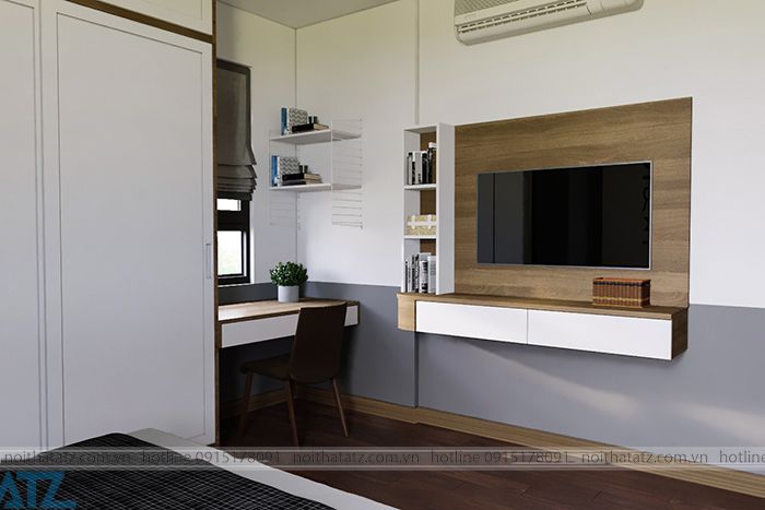 Mẫu nội thất chung cư 70m2 tại Mỹ Đình Pearl cho chị Minh