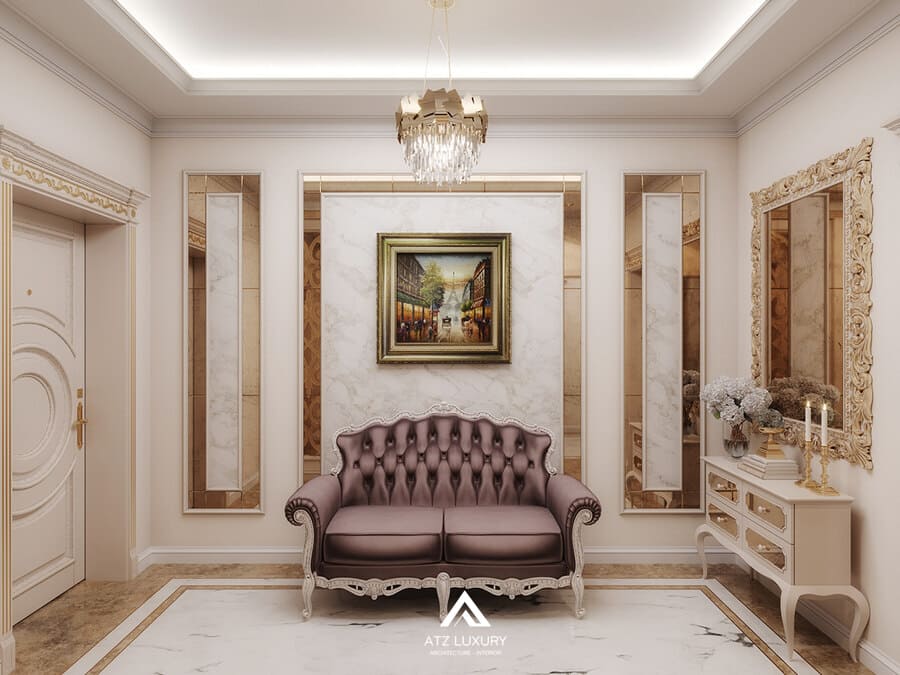 phong-cach-thiet-ke-noi-that-chung-cu-co-dien (1) Căn hộ phong cách thiết kế nội thất chung cư cổ điển