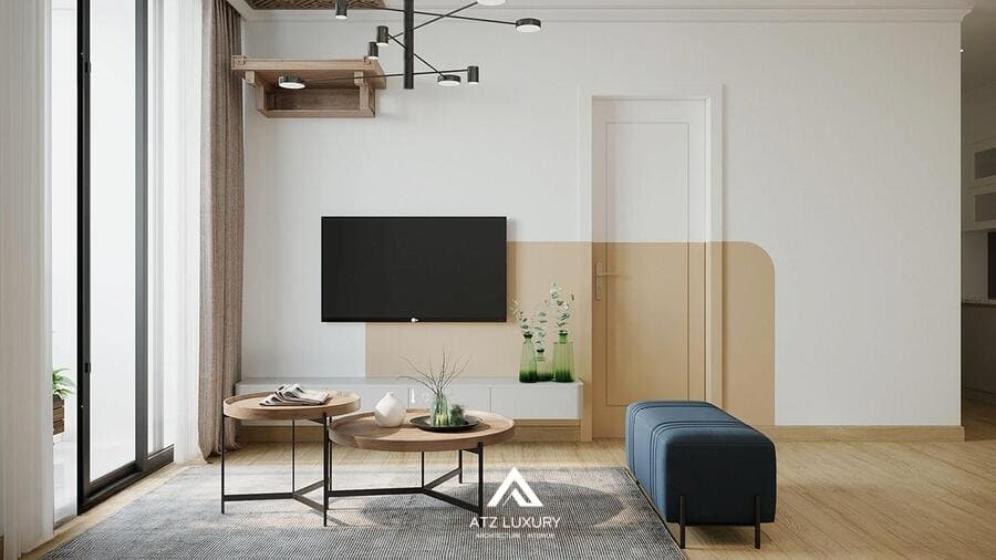 phong-cach-thiet-ke-noi-that-chung-cu-color-block (1) phong cách thiết kế nội thất chung cư color block