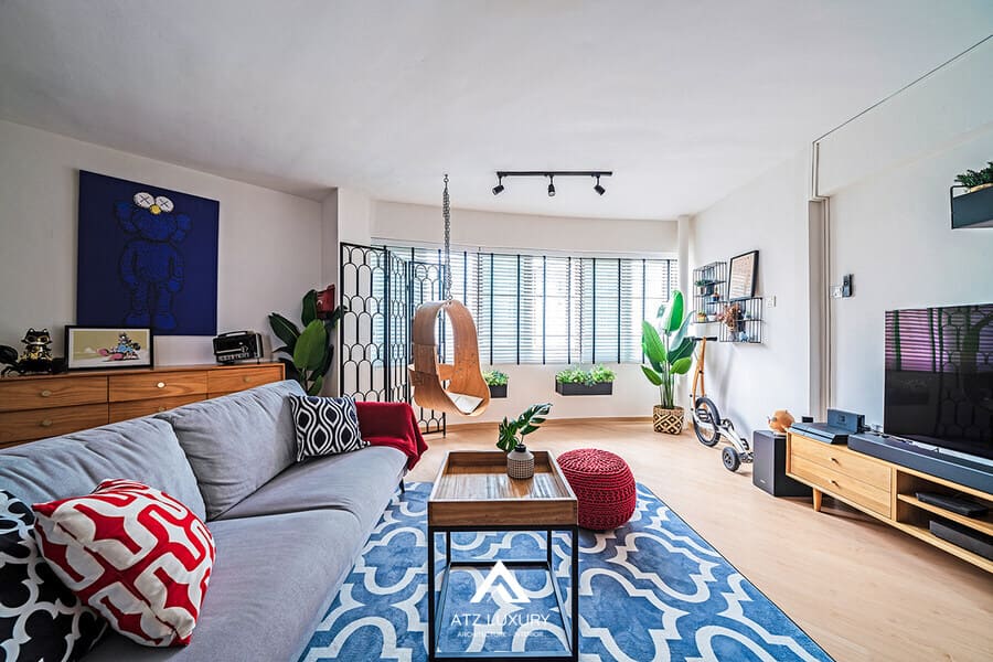 phong cách thiết kế nội thất chung cư retro (2) thiết kế nội thất chung cư retro