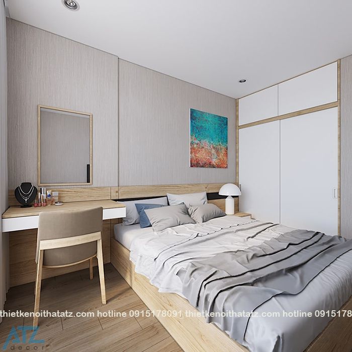 chung cư 76m2 2 phòng ngủ tại Vinhomes Sky Lake