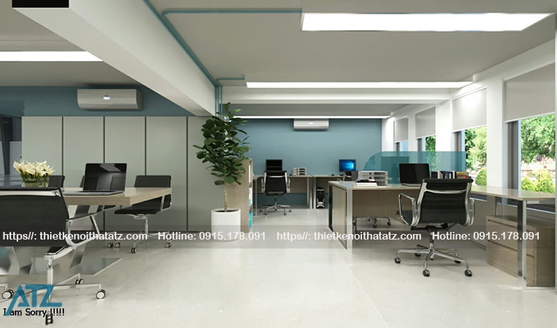 Thiết kế nội thất văn phòng 200m2 công ty dịch vụ Hàng Không AESC Thiết kế nội thất văn phòng 200m2 công ty dịch vụ Hàng Không AESC