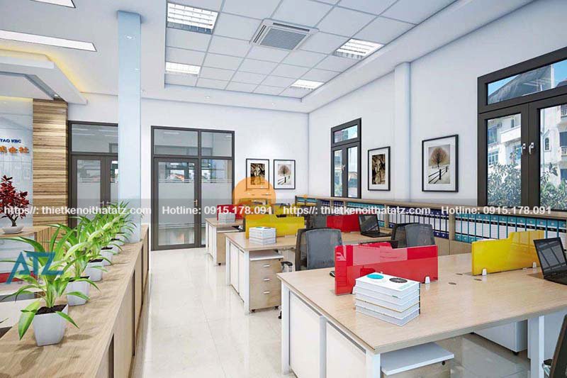 Thiết kế nội thất văn phòng làm việc tại Nam Định