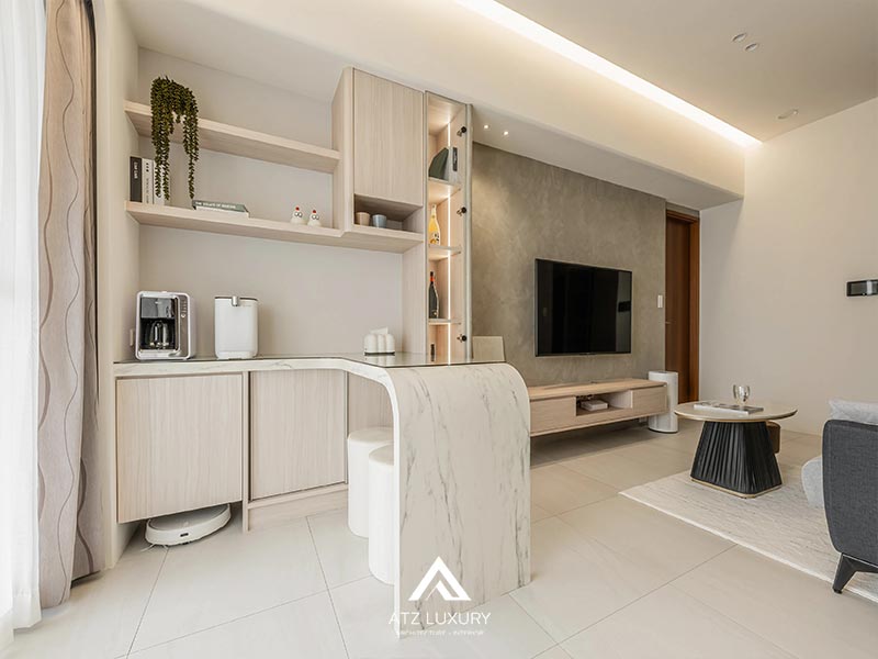 Mẫu thiết kế nội thất chung cư 37m2 nhỏ gọn, hiện đại và tối ưu công năng