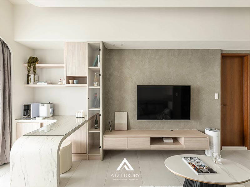 Mẫu thiết kế nội thất chung cư 37m2 nhỏ gọn, hiện đại và tối ưu công năng