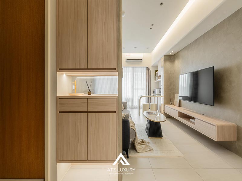 Mẫu thiết kế nội thất chung cư 37m2 nhỏ gọn, hiện đại và tối ưu công năng
