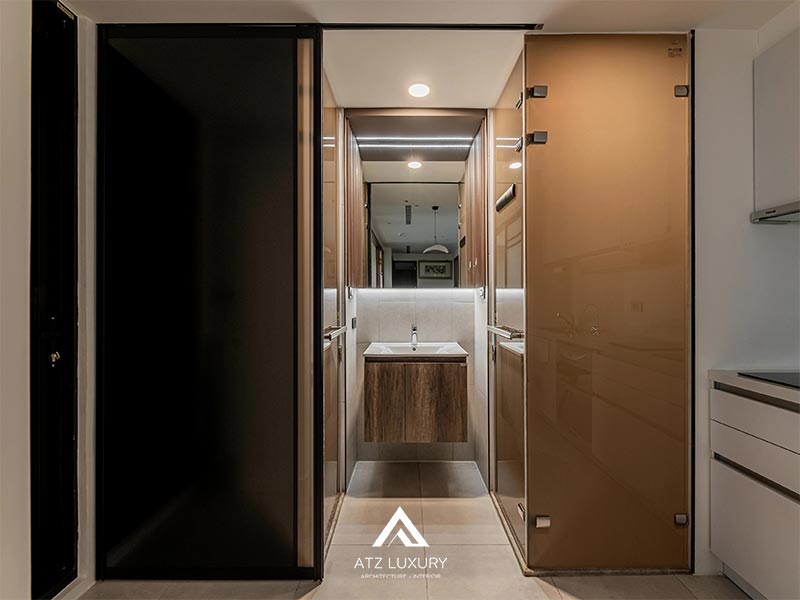 nội thất chung cư 52m2 phong cách Nhật