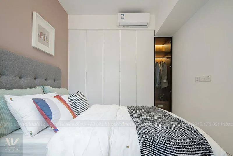 nội thất chung cư 85m2 3 phòng ngủ hiện đại, sáng tạo