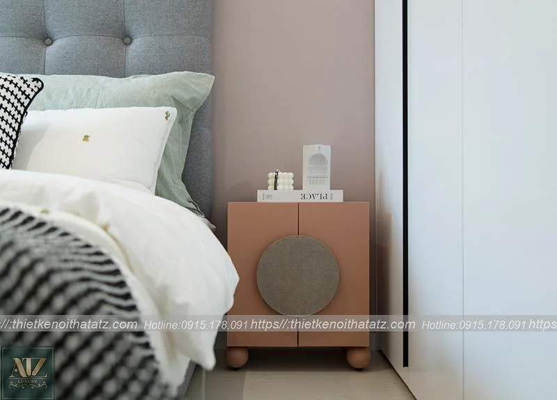 nội thất căn hộ chung cư 85m2 3 phòng ngủ hiện đại, sáng tạo