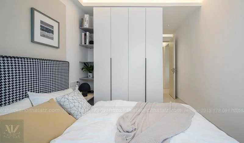 thiết kế căn hộ chung cư 85m2 3 phòng ngủ hiện đại, sáng tạo