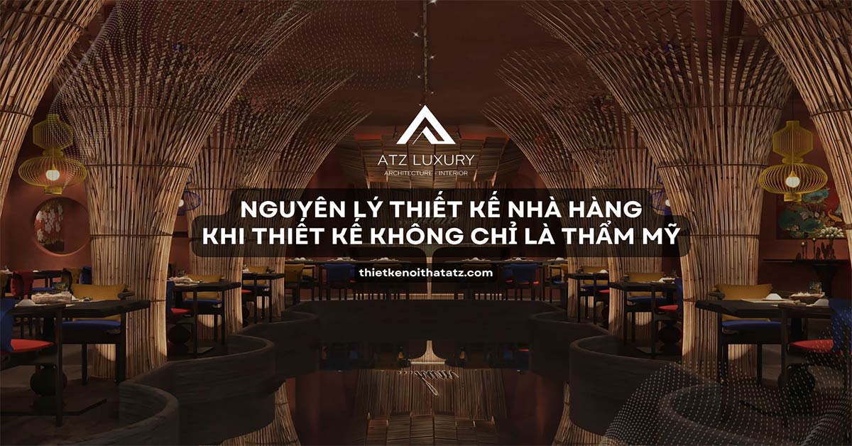 cac nguyen ly thiet ke nha hang