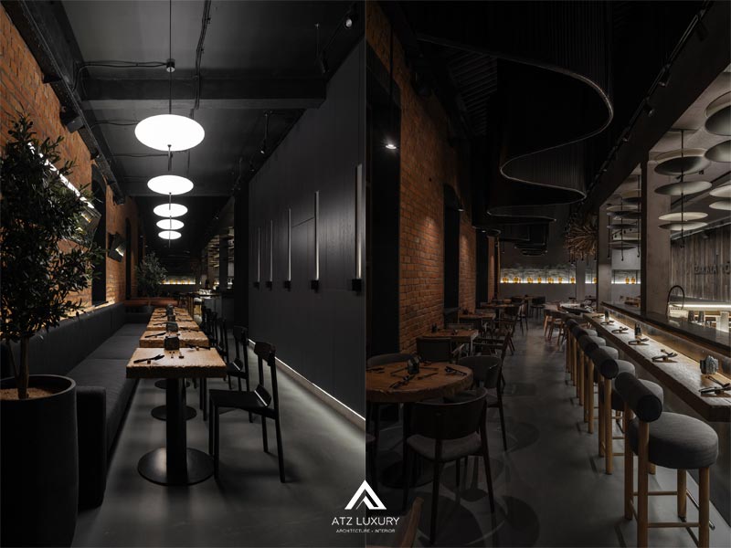 các nguyên lý thiết kế nhà hàng