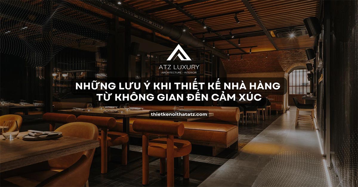 nhung luu y khi thiet ke nha hang 5