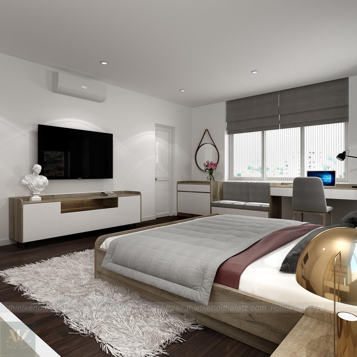 thiết kế nội thất Duplex BIDV 150m2