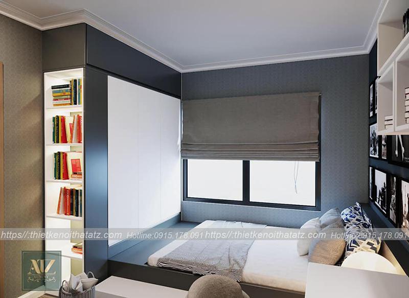 thiết kế nội thất chung cư Vinhome Ocean Park 3 phòng ngủ
