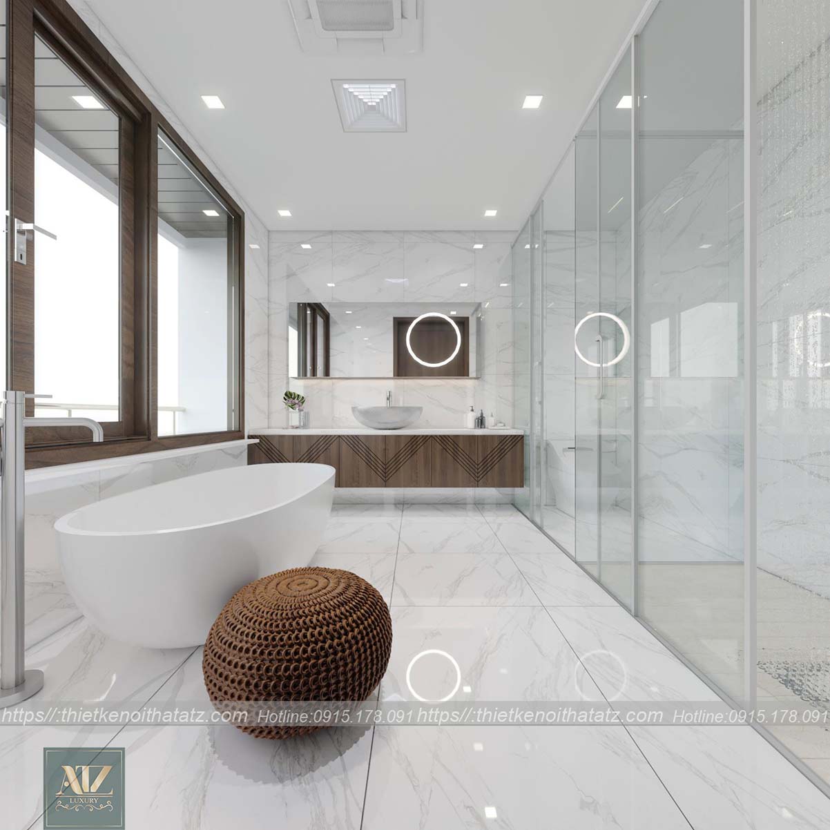 Mẫu chung cư 64m2 2 phòng ngủ tại Vinhomes Smart City