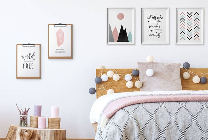 Mẹo Hay] 9 Cách trang trí phòng ngủ nhỏ đẹp cực kỳ đơn giản