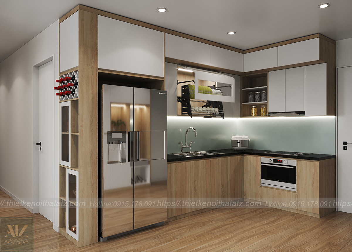 Mẫu chung cư 80m2 3 phòng ngủ tại Vinhomes Smart City Mẫu chung cư 80m2 3 phòng ngủ tại Vinhomes Smart City
