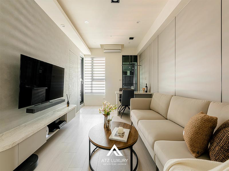 Top 5 mẫu thiết kế nội thất chung cư nhỏ tối ưu không gian插图 mau thiet ke noi that chung cu nho 45m2 modern minimalism (1)