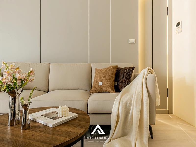 Top 5 mẫu thiết kế nội thất chung cư nhỏ tối ưu không gian插图3 mau thiet ke noi that chung cu nho 45m2 modern minimalism (4)