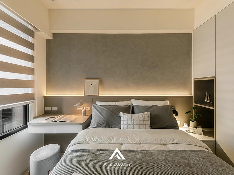 Top 5 mẫu thiết kế nội thất chung cư nhỏ tối ưu không gian插图6 mau thiet ke noi that chung cu nho 45m2 modern minimalism (7)