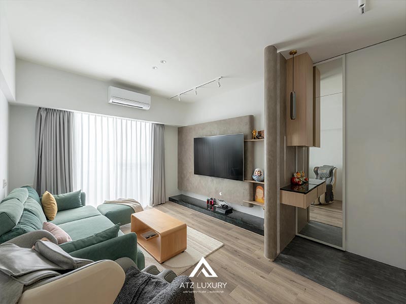Top 5 mẫu thiết kế nội thất chung cư nhỏ tối ưu không gian插图9 mau thiet ke noi that chung cu nho 50m2 hien dai (3)