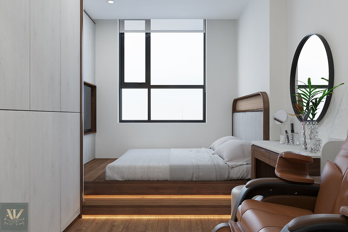 Thiết kế nội thất chung cư Ngoại Giao Đoàn 134m2 phong cách hiện đại