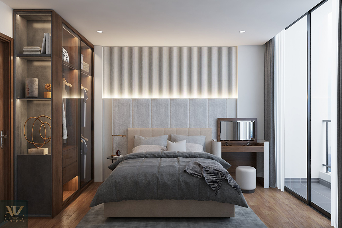 Thiết kế nội thất chung cư Ngoại Giao Đoàn 134m2 phong cách hiện đại