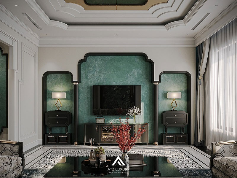 phong khach son mau gi dep 10