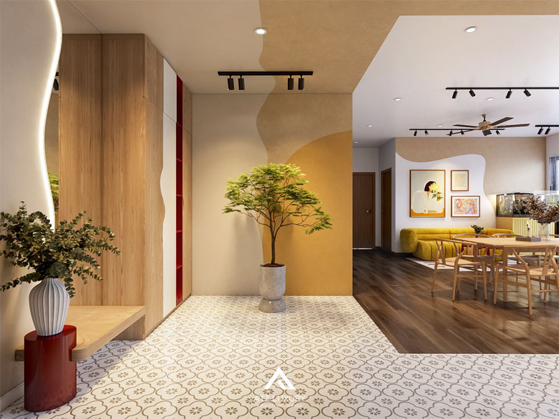 phong khach son mau gi dep 14