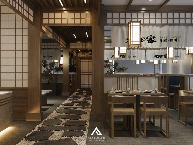 thiet ke nha hang phong cach nhat ban 9