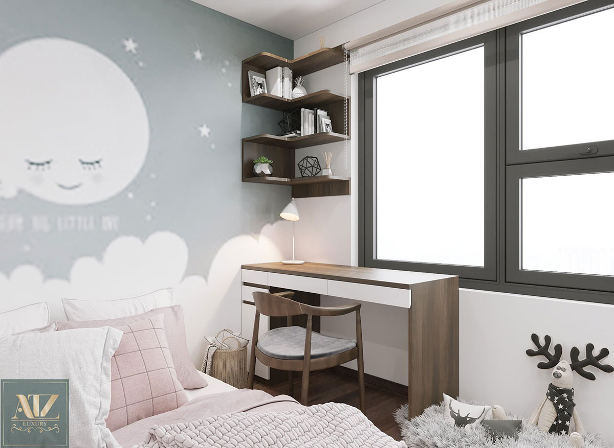 nội thất chung cư 70m2 tại Tháp Thiên Niên Kỷ cho chị Ngọc Ánh