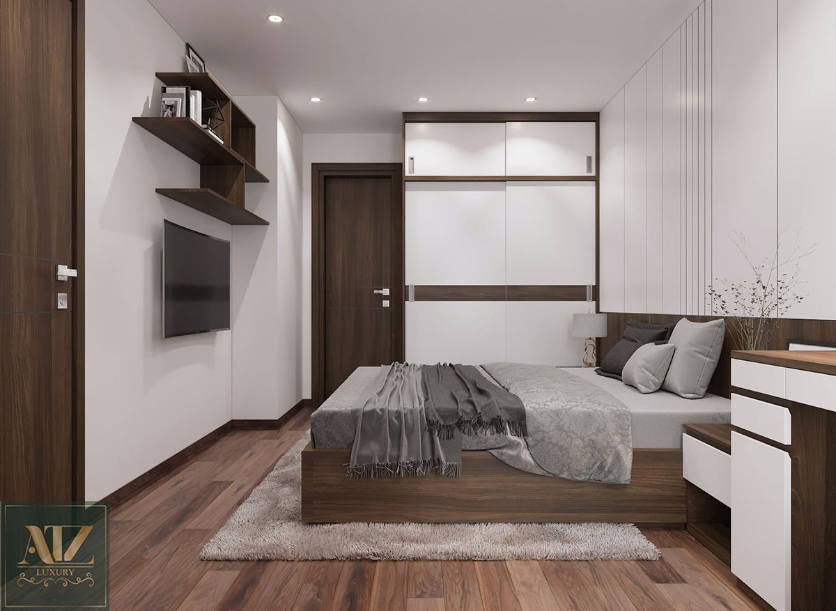 nội thất chung cư 70m2 tại Tháp Thiên Niên Kỷ cho chị Ngọc Ánh