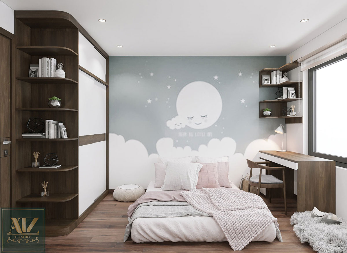 nội thất chung cư 70m2 tại Tháp Thiên Niên Kỷ cho chị Ngọc Ánh