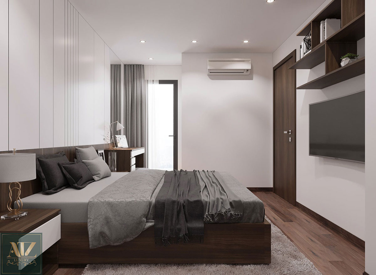 nội thất chung cư 70m2 tại Tháp Thiên Niên Kỷ cho chị Ngọc Ánh