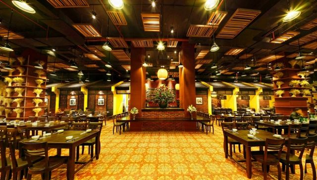 mẫu thiết kế nhà hàng chay