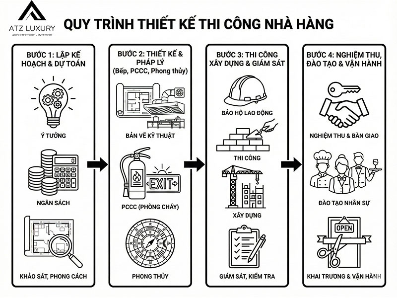 quy trinh thiet ke thi cong nha hang 1