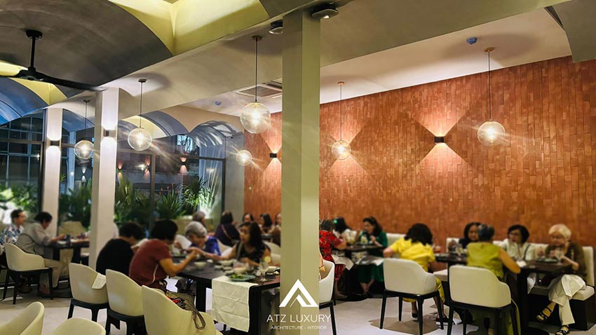 thiết kế nhà hàng kiểu Châu Âu
