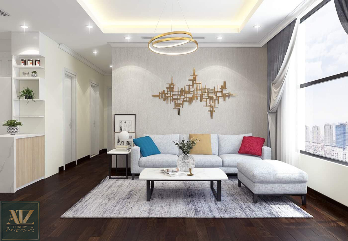 Mẫu nội thất căn hộ 60m2 tại The Vesta Phú Lãm, Hà Đông