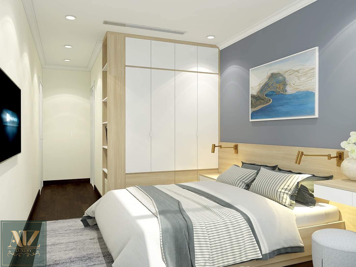 Mẫu nội thất căn hộ 60m2 tại The Vesta Phú Lãm, Hà Đông