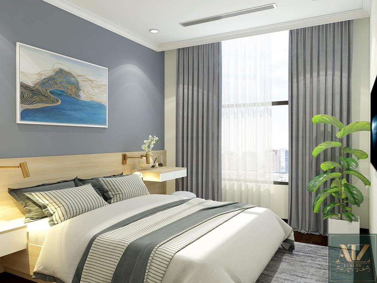Mẫu nội thất căn hộ 60m2 tại The Vesta Phú Lãm, Hà Đông