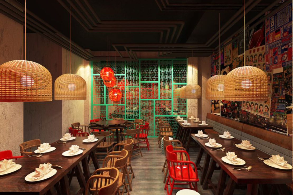 Thiết kế nội thất nhà hàng Trung Hoa ATZ LUXURY