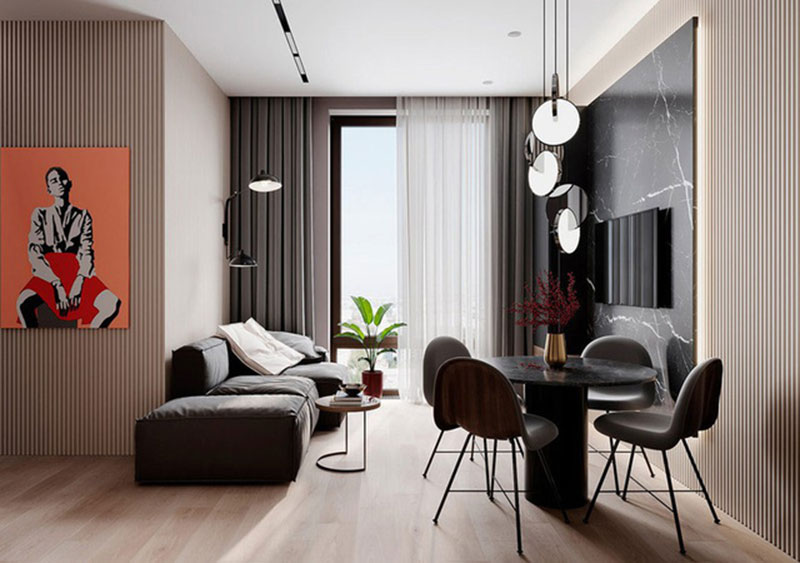 Phong cách thiết kế nội thất tối giản trong chung cư là xu hướng mới nổi trong năm