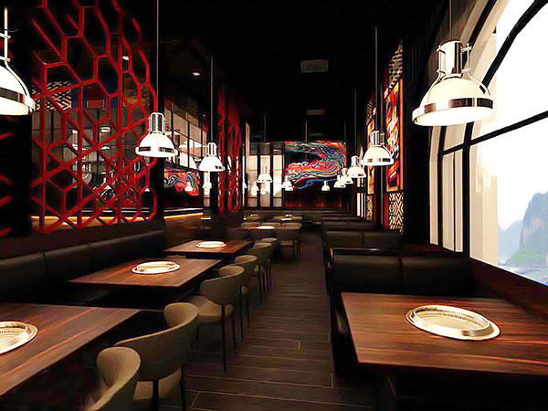 Thiết kế nhà hàng Hàn Quốc chuẩn đẹp với 5 phong cách ấn tượng  Kendesign