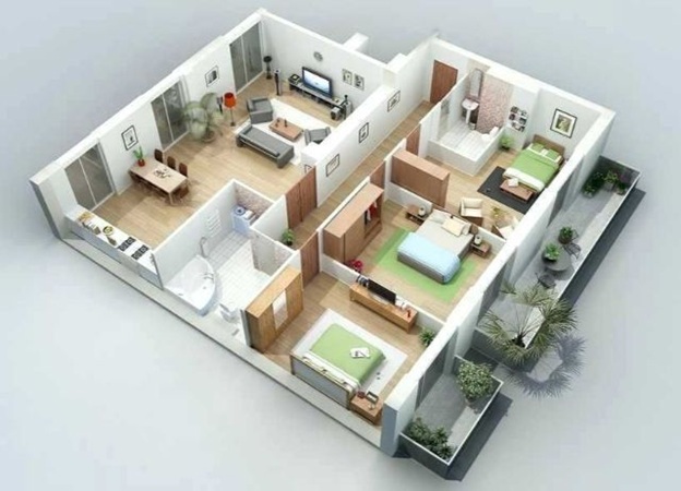 150+] Mẫu thiết kế nội thất chung cư 3 phòng ngủ đẹp