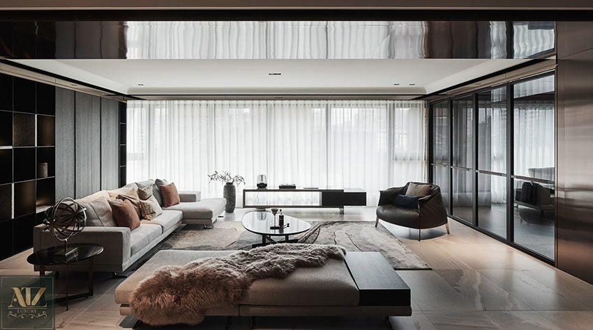 Mẫu thiết kế nội thất nhà liền kề Vinhomes The Harmony đẹp hiện đại tại ATZ LUXURY