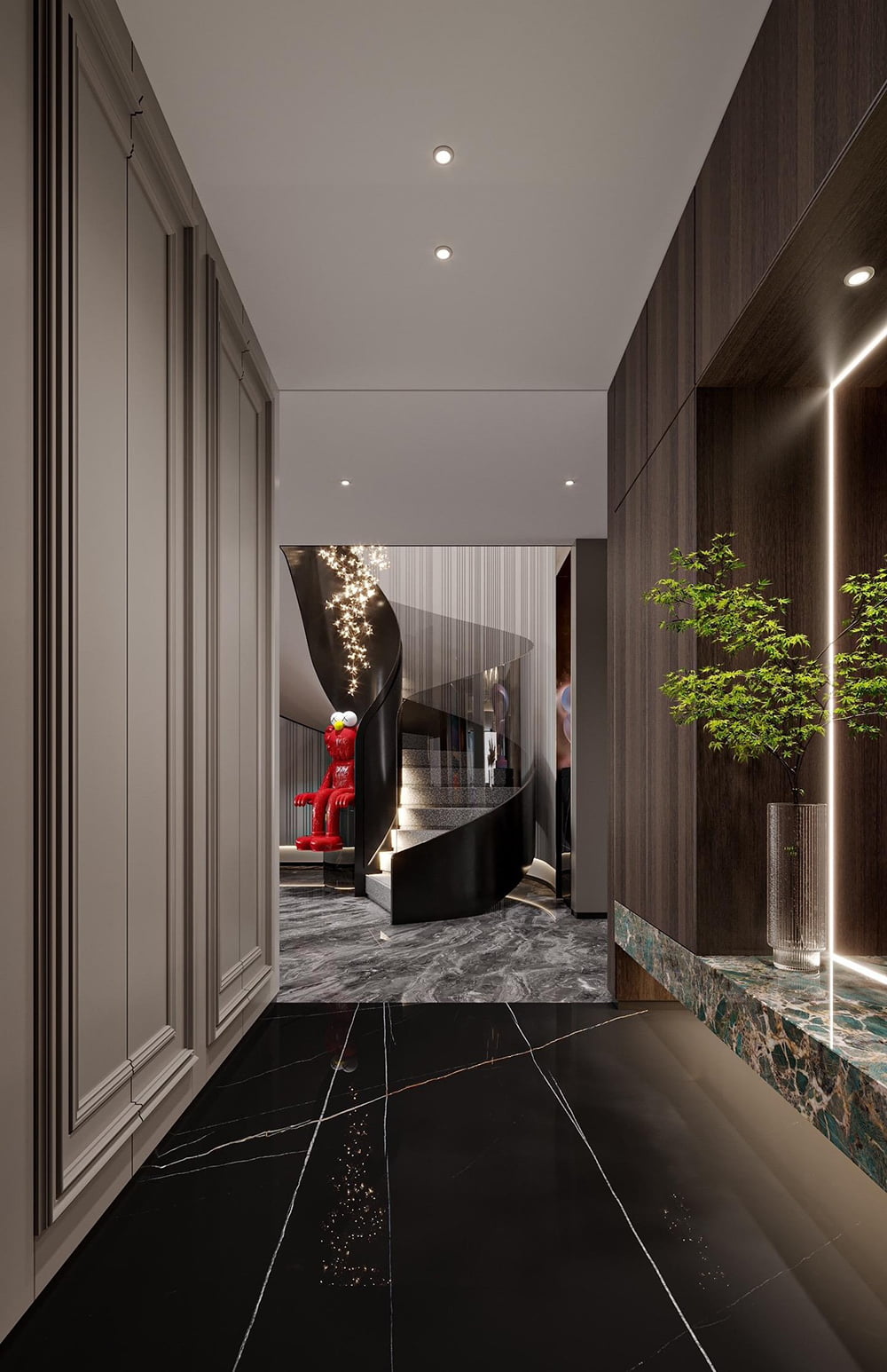 Thiết kế nội thất căn hộ Duplex phong cách Taiwan
