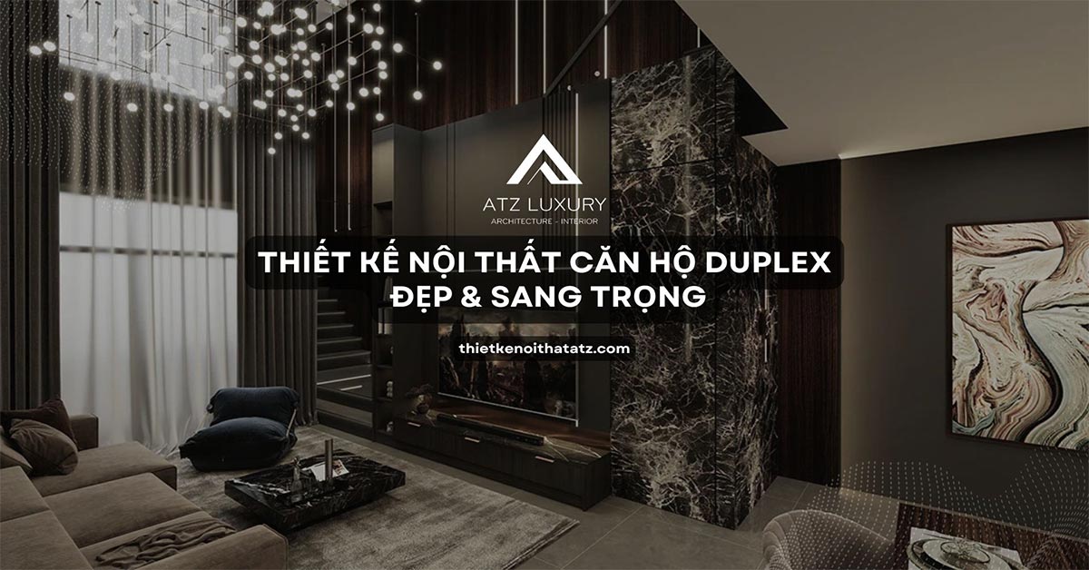 mau thiet ke noi that can ho duplex dep